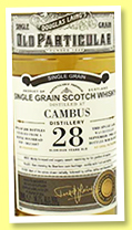 Cambus 28 yo 1988/2017 (50.1%, Douglas Laing, Old Particular, refill hogshead, cask #DL 11607, 280 bottles) Cambus 28 yo 1988/2017 (50.1%, Douglas Laing, Old Particular, refill hogshead, cask #DL 11607, 280 bottles)