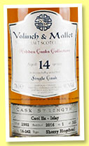 Caol Ila 14 yo 2002/2016 (50.7%, Valinch & Mallet, sherry hogshead, cask #16-242, 322 bottles)