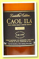 Caol Ila 2002/2014 ‘Distillers Edition’ (43%, OB, C-si; 1-474) 
