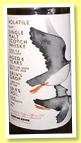 Caol Ila 6 yo 2009/2016 ‘Erin’s Drop’ (59.9%, Bar du Nord, 305 bottles)