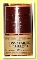 Convalmore 32 yo 1975/2008 (43%, Gordon & MacPhail, Rare Old, refill sherry hogshead) 