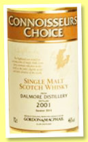 Dalmore 2001/2015 (46%, Gordon & MacPhail, Connoisseurs Choice, refill hogshead) Dalmore 2001/2015 (46%, Gordon & MacPhail, Connoisseurs Choice, refill hogshead)