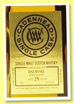 Dalmore 25 yo 1990/2016 (56.3%, Cadenhead, Single Cask, sherry butt) Dalmore 25 yo 1990/2016 (56.3%, Cadenhead, Single Cask, sherry butt)