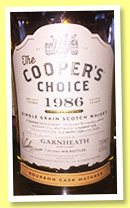 Garnheath 28 yo 1986/2015 (48.5%, The Cooper’s Choice, bourbon, cask #22156, 410 bottles) Garnheath 28 yo 1986/2015 (48.5%, The Cooper’s Choice, bourbon, cask #22156, 410 bottles)