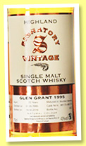 Glen Grant 20 yo 1995/2016 (43%, Signatory Vintage, bourbon, casks #88170+88171) Glen Grant 20 yo 1995/2016 (43%, Signatory Vintage, bourbon, casks #88170+88171)