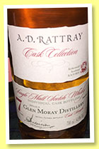 Glen Moray 17 yo 1998/2016 (54.8%, A.D. Rattray, bourbon hogshead, cask #980003443, 282 bottles) Glen Moray 17 yo 1998/2016 (54.8%, A.D. Rattray, bourbon hogshead, cask #980003443, 282 bottles)