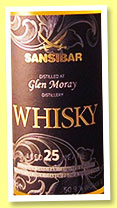 Glen Moray 25 yo 1991/2016 (50.9%, Sansibar, 296 bottles) Glen Moray 25 yo 1991/2016 (50.9%, Sansibar, 296 bottles)