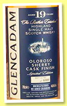 Glencadam 19 yo (46%, OB, oloroso finish, 6000 bottles, +/-2016) Glencadam 19 yo (46%, OB, oloroso finish, 6000 bottles, +/-2016)