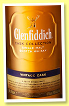 Glenfiddich ‘Vintage Cask’ (40% OB, +/-2016) Glenfiddich ‘Vintage Cask’ (40% OB, +/-2016)
