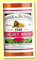 Glenlivet 1948/2010 (43%, Gordon & MacPhail, licensed label) Glenlivet 1948/2010 (43%, Gordon & MacPhail, licensed label)