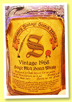 Glenlivet 20 yo 1968/1989 (50.6%, Signatory Vintage, casks #5868-5877, 600 bottles) Glenlivet 20 yo 1968/1989 (50.6%, Signatory Vintage, casks #5868-5877, 600 bottles)