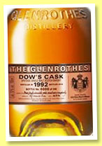 Glenrothes 24 yo 1992/2016 ‘Dow’s Cask’ (57%, OB for The Grimaldi Collection, Monaco, 322 bottles) 