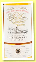 Glenrothes 26 yo 1989/2016 (53.8%, The Single Malts of Scotland, hogshead, cask #8172, 241 bottles)