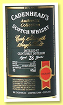 Glenturret 28 yo 1987/2016 (44%, Cadenhead, Authentic Collection, bourbon hogshead, 162 bottles) Glenturret 28 yo 1987/2016 (44%, Cadenhead, Authentic Collection, bourbon hogshead, 162 bottles)