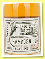 Hampden 1992/2016 (61.6%, Rum Nation, Jamaica, cask #1-12, 504 bottles) Hampden 1992/2016 (61.6%, Rum Nation, Jamaica, cask #1-12, 504 bottles)
