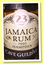 Hampden 23 yo 1993/2016 (61%, Cave Guildive, Jamaica) Hampden 23 yo 1993/2016 (61%, Cave Guildive, Jamaica)