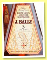 J. Bally 3 yo (45%, OB, La Martinique, agricole, +/-2016) J. Bally 3 yo (45%, OB, La Martinique, agricole, +/-2016)