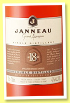 Jeanneau 18 yo (43%, OB, Armagnac, single distillery, +/-2016)