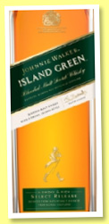 Johnnie Walker ‘Island Green’ (43%, OB, blended malt, travel retail, 2016)