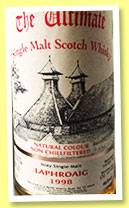 Laphroaig 15 yo 1998/2014 (46%, Van Wees, The Ultimate, refill sherry butt, Cask #700355, 728 bottles) Laphroaig 15 yo 1998/2014 (46%, Van Wees, The Ultimate, refill sherry butt, Cask #700355, 728 bottles)