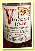 Macallan 40 yo 1949/1990 (37.9%, Signatory Vintage, casks #852+855, 280 bottles) Macallan 40 yo 1949/1990 (37.9%, Signatory Vintage, casks #852+855, 280 bottles)