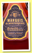 Marquis de Montesquiou ‘Extra Old’ (40%, OB, Armagnac, blend, +/-2016)