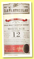 Mortlach 12 yo 2005/2017 (48.4%, Douglas Laing, Old Particular, refill hogshead, cask #DL 11595, 329 bottles) Mortlach 12 yo 2005/2017 (48.4%, Douglas Laing, Old Particular, refill hogshead, cask #DL 11595, 329 bottles)