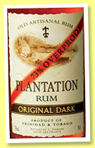 Plantation ‘Trinidad Original Dark’ (73%, Plantation, Trinidad blend, +/-2016) Plantation ‘Trinidad Original Dark’ (73%, Plantation, Trinidad blend, +/-2016)