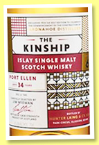 Port Ellen 34 yo 1982/2017 (61.7%, Hunter Laing, The Kinship, bourbon cask, 545 bottles)