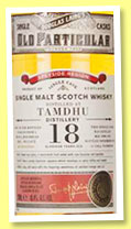 Tamdhu 18 yo 1998/2016 (48.4%, Douglas Laing, Old Particular, cask #11472, 248 bottles) Tamdhu 18 yo 1998/2016 (48.4%, Douglas Laing, Old Particular, cask #11472, 248 bottles)