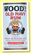 Wood’s ‘100 Old Navy Rum’ (57%, OB, Demerara, +/-2015) Wood’s ‘100 Old Navy Rum’ (57%, OB, Demerara, +/-2015)
