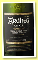 Ardbeg ‘An Oa’ (46%, OB, 2017)