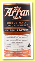 Arran 18 yo 1997/2016 (54.3%, OB, for Limburg Whisky Fair 2016, sherry hogshead, cask #913, 225 bottles)
