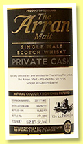 Arran 5 yo 2011/2017 (52.8%, OB, for Limburg Whisky Fair 2017, bourbon barrel, cask #1862, 284 bottles)