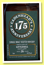 Banff 40 yo 1976/2017 (51.2%, Cadenhead, 175th Anniversary, hogshead, 192 bottles) Banff 40 yo 1976/2017 (51.2%, Cadenhead, 175th Anniversary, hogshead, 192 bottles)