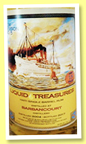 Barbancourt 13 yo 2004/2017 (54.6%, Liquid Treasures, Haiti) 