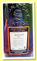 Blair Athol 25 yo 1988/2014 (59.6%, Signatory Vintage, refill sherry butts, casks #6920+6924, 551 bottles) Blair Athol 25 yo 1988/2014 (59.6%, Signatory Vintage, refill sherry butts, casks #6920+6924, 551 bottles)