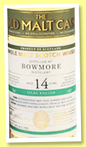 Bowmore 14 yo 2002/2016 (50%, Hunter Laing, Old Malt Cask, refill hogshead, cask #12765, 341 bottles) Bowmore 14 yo 2002/2016 (50%, Hunter Laing, Old Malt Cask, refill hogshead, cask #12765, 341 bottles)