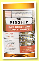 Bowmore 30 yo (56.1%, Hunter Laing, The Kinship, refill hogshead, 507 bottles, 2017) Bowmore 30 yo (56.1%, Hunter Laing, The Kinship, refill hogshead, 507 bottles, 2017)