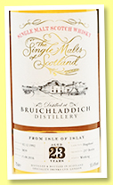 Bruichladdich 23 yo 1992 (55.4%, The Single Malts of Scotland, hogshead, cask #3839, 237 bottles) 
