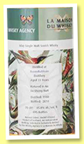 Bunnahabhain 33 yo 1980/2014 (45.8%, The Whisky Agency and La Maison du Whisky, sherry, 495 bottles)