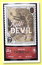 Caroni 18 yo 1998/2017 (63.2%, Hunter Laing, Kill Devil, Trinidad, 233 bottles)