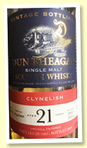 Clynelish 21 yo 1983/2004 (56.9%, Dun Bheagan, hogsheads, casks #2552-2553, 516 bottles) Clynelish 21 yo 1983/2004 (56.9%, Dun Bheagan, hogsheads, casks #2552-2553, 516 bottles)