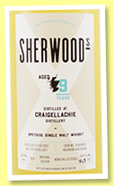 Craigellachie 9 yo 2007/2017 (64.4%, Sherwood’s, Cask Strength Collection, bourbon hogshead, cask # 70900659, 302 bottles) Craigellachie 9 yo 2007/2017 (64.4%, Sherwood’s, Cask Strength Collection, bourbon hogshead, cask # 70900659, 302 bottles)
