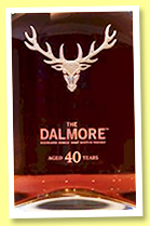Dalmore 40 yo (42%, OB, 2017) Dalmore 40 yo (42%, OB, 2017)