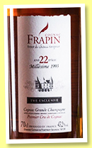 Frapin 22 yo 1993 (43.2%, The Whisky Exchange, Grande Champagne, 2017)