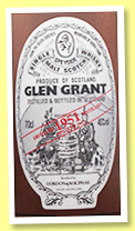 Glen Grant 1951/2013 (40%, Gordon & MacPhail, Glen Grant Collection, licensed bottling, first fill and refill sherry butts, casks #2760+3202, 358 bottles) Glen Grant 1951/2013 (40%, Gordon & MacPhail, Glen Grant Collection, licensed bottling, first fill and refill sherry butts, casks #2760+3202, 358 bottles)