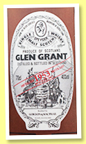 Glen Grant 1953/2013 (40%, Gordon & MacPhail, Glen Grant Collection, licensed bottling, refill sherry butts and hogsheads, casks #598+599+1105, 517 bottles) Glen Grant 1953/2013 (40%, Gordon & MacPhail, Glen Grant Collection, licensed bottling, refill sherry butts and hogsheads, casks #598+599+1105, 517 bottles)
