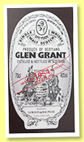 Glen Grant 1954/2014 (40%, Gordon & MacPhail, Glen Grant Collection, licensed bottling, first fill sherry butt, cask #1822, 610 bottles) Glen Grant 1954/2014 (40%, Gordon & MacPhail, Glen Grant Collection, licensed bottling, first fill sherry butt, cask #1822, 610 bottles)