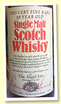 Glen Grant 30 yo 1972/2002 (46%, Private bottling for The Angel Inn, sherry butt, cask #1965) Glen Grant 30 yo 1972/2002 (46%, Private bottling for The Angel Inn, sherry butt, cask #1965)